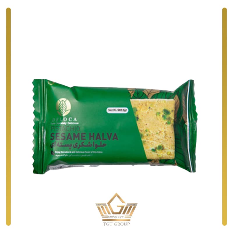 Pistachio sesame halva